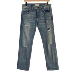 Current/Elliott Boyfriend Super Loved Destroy Jeans